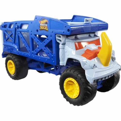 Mattel Hot Wheels Monster Trucks Monster Mover Rhino Vehicle Perspective: back