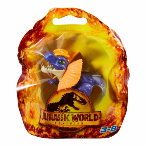 Jurassic World Imaginext Dilophosaurus Baby Dino Perspective: back