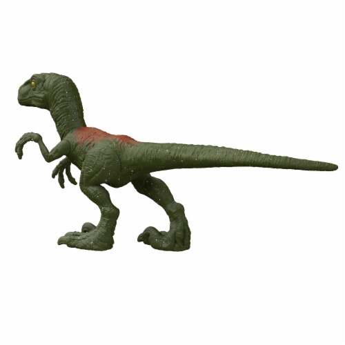 Mattel Jurassic World Velociraptor Toy Perspective: back