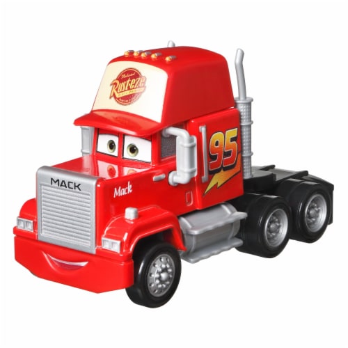 Mattel® Disney Pixar Cars Mack Toy Semi-Truck Perspective: back