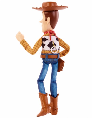 Mattel Disney Pixar Toy Story Roundup Fun Woody Figure Perspective: back