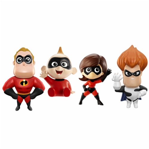 Mattel Disney Pixar The Incredibles Minis Figurines Perspective: back