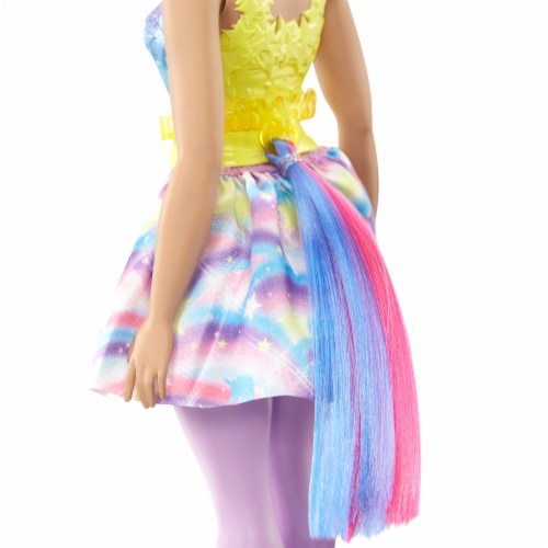 Mattel Barbie Unicorn with Blue Horn Perspective: back