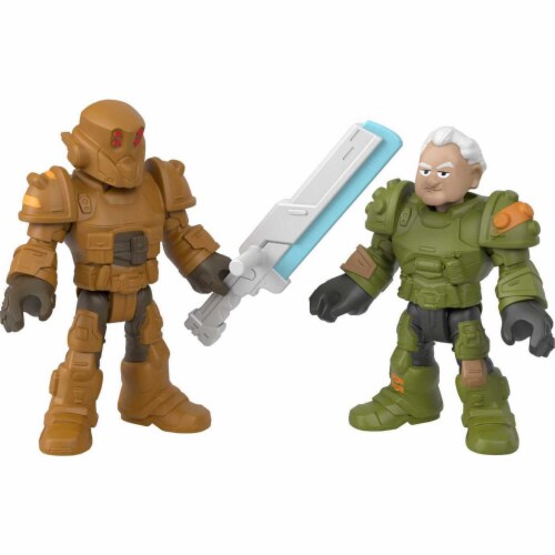 Fisher-Price Imaginext Disney Pixar Lightyear Darby Steel Zap Patrol Action Figure Perspective: back