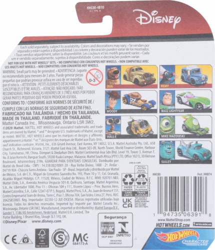 Mattel Hot Wheels® Mike Wazowski Vehicle Perspective: back