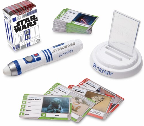 Mattel® Pictionary Air™ Star Wars™ Board Game Perspective: back