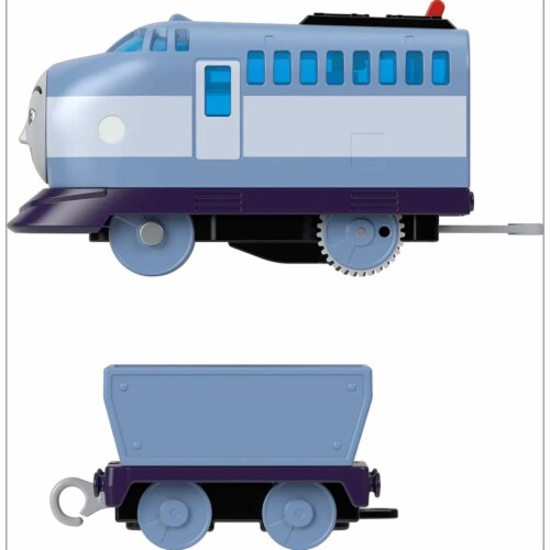 Thomas & Friends Kenji Motorized Toy Train Engine for Preschool Kids Ages 3 Years and Older Perspective: back