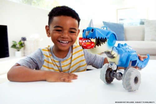 Mattel Disney Pixar Cars On The Road Roll-And-Chomp Dinosuar Action Figure Perspective: back
