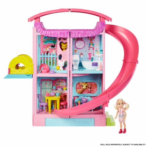 Mattel Barbie® Chelsea™ Playhouse Playset Perspective: back