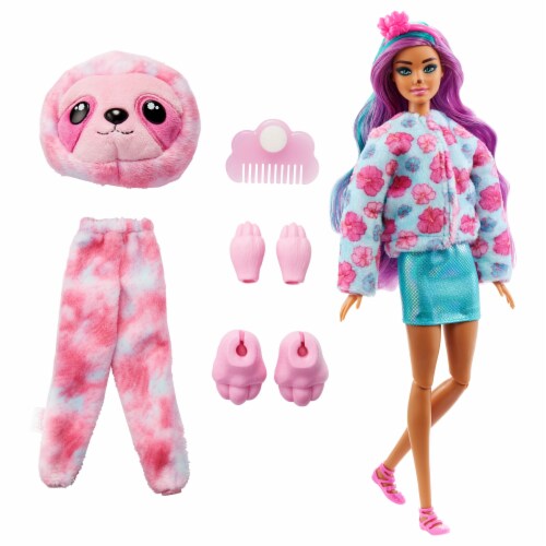 Mattel Barbie® Cutie Reveal™ Doll - Purple Perspective: back