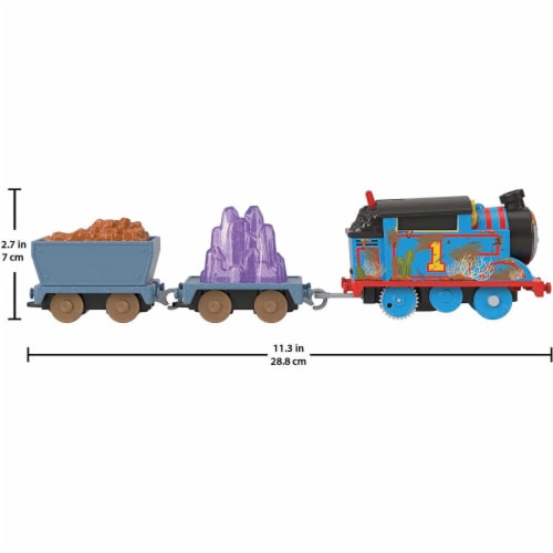 Thomas & Friends Fisher-Price Crystal Caves Thomas Engine Motorized Toy Train Perspective: back