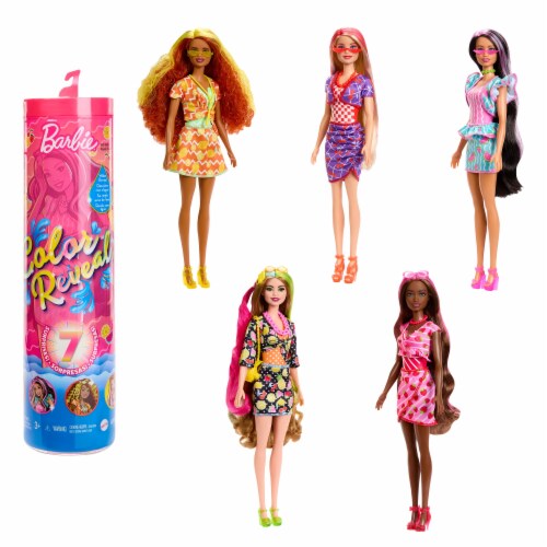 Mattel Barbie Color Reveal Doll Perspective: back