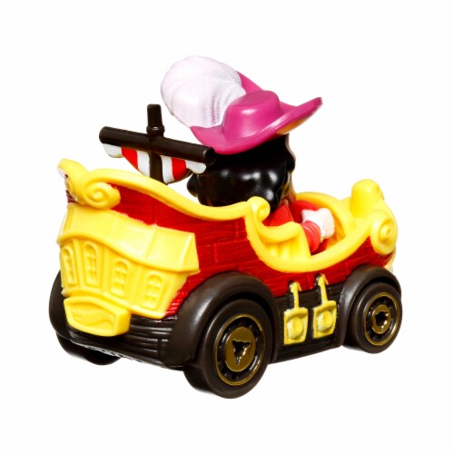 Mattel Hot Wheels® Captain Hook Jolly Roger Toy Vehicle Perspective: back