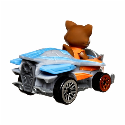 Mattel Hot Wheels® Rocket The Milano Toy Vehicle Perspective: back