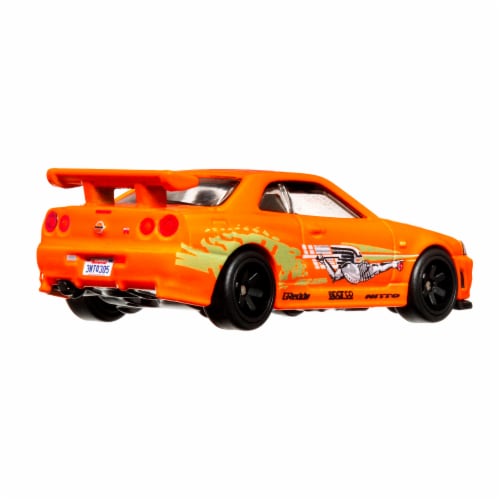 Mattel Hot Wheels Nissan Skyline Toy Car Perspective: back