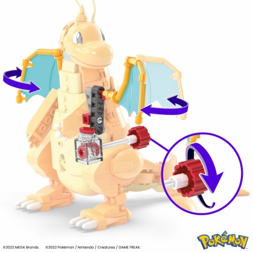 MEGA MEGA Pokmon Dragonite Perspective: back