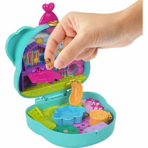 Polly Pocket Camp Adventure Llama Compact Set