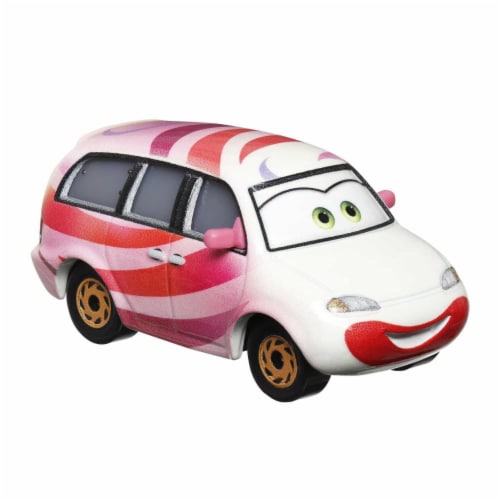 Disney Pixar Cars 1:55 Scale Die-cast Claire Gun'zer Perspective: back