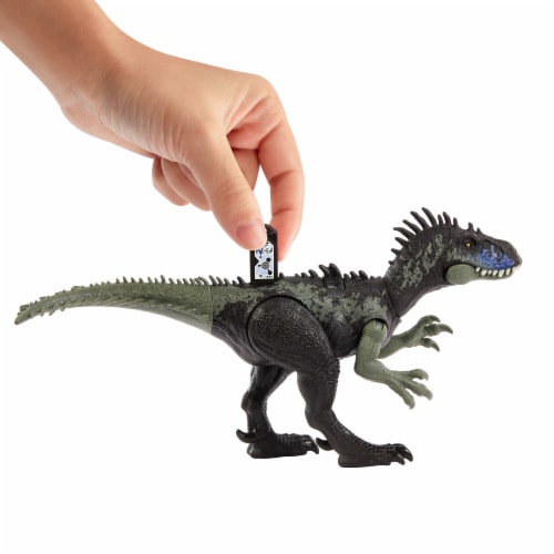 Mattel Jurassic World Wild Roar Dryptosaurus Dinosaur Figure Perspective: back