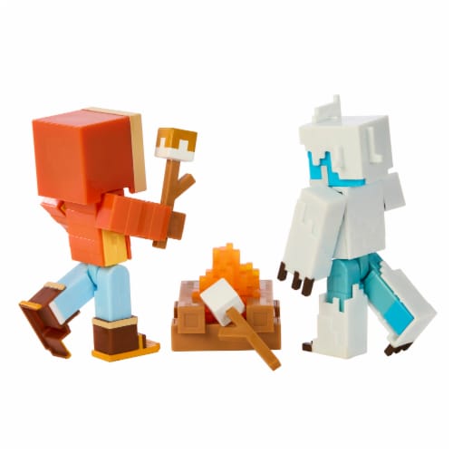 Mattel® Minecraft Creator Series Mount Enderwood Yeti Scary Story Pack Perspective: back