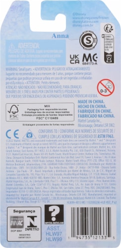 Mattel® Disney Princess Frozen Anna Doll Perspective: back