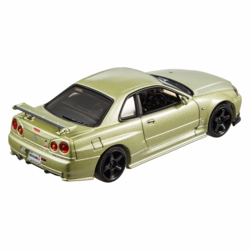Hot Wheels® Premium Syline GTR Toy Car Perspective: back
