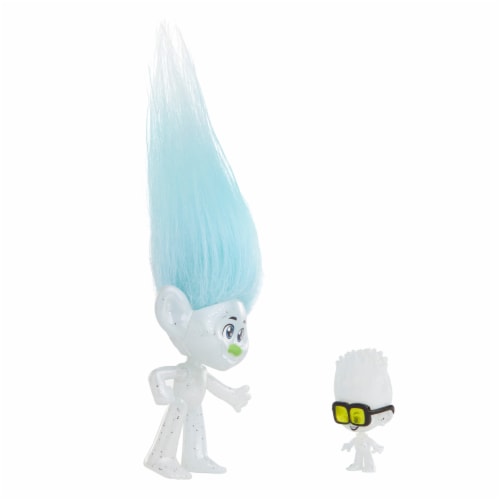 Mattel® DreamWorks Trolls™ Band Together Guy Diamond Tiny Diamond Small Dolls Perspective: back