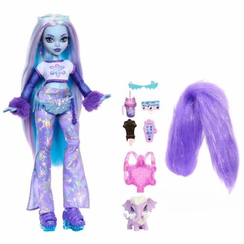 Mattel® Monster High Abbey Doll Perspective: back