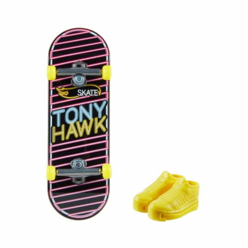Mattel® Hot Wheels® Lined Luminescence™ Skateboard Perspective: back