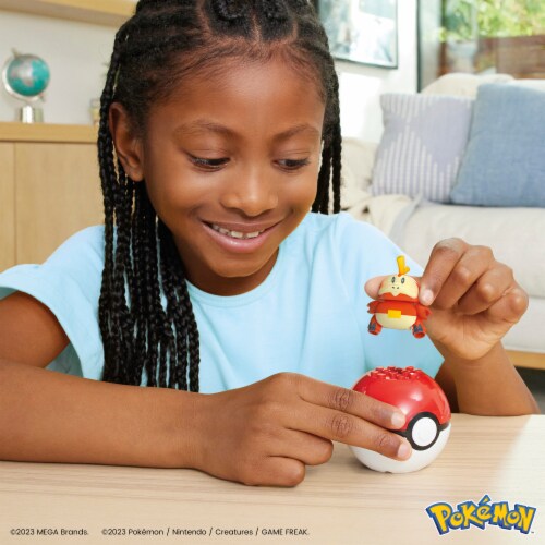 Mega™ Pokemon™ Fuecoco Toy Perspective: back