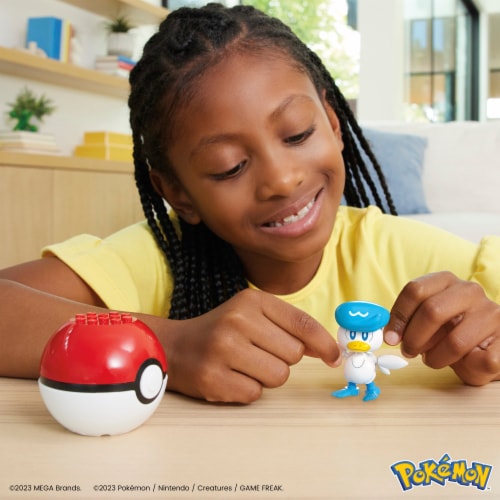 Mega™ Pokemon™ Quaxly Toy Perspective: back