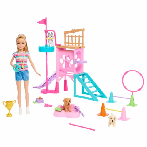 Mattel Stacie to the Rescue™ Barbie® Doll and Playset Perspective: back