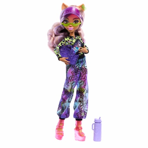 Mattel® Monster High Scare-adise Island™ Clawdeen Wolf™ Doll Perspective: back
