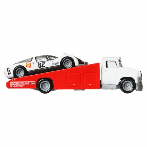 Mattel® Hot Wheels® Car Culture Team Transport™ 66 Porsche 906 Carrera 6 Perspective: back
