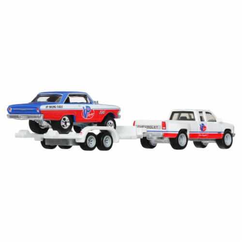 Mattel® Hot Wheels® Car Culture Team Transport™ 63 Chevy® Nova™ Perspective: back