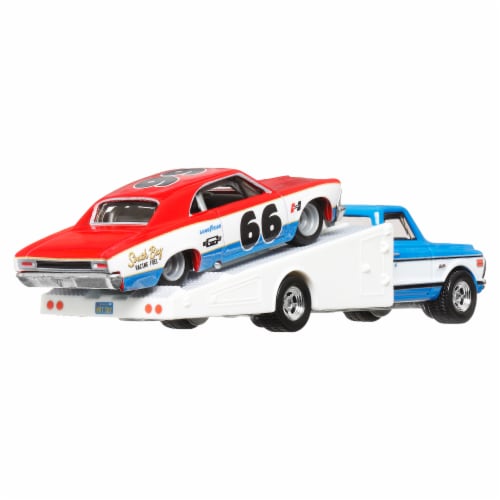 Mattel® Hot Wheels® Car Culture Team Transport™Square Body Ramp Truck Perspective: back