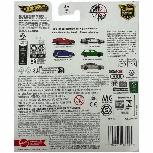 Mattel HRV79 Hot Wheels Car Culture World Tour - Volkswagen Golf MK7 Perspective: back