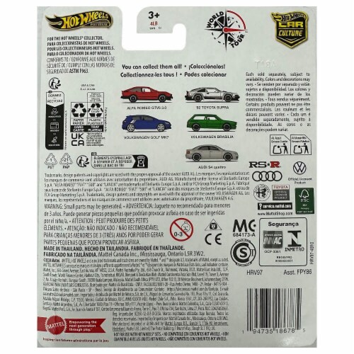 Mattel HRV97 Hot Wheels Car Culture World Tour - 1984 Toyota Supra Perspective: back