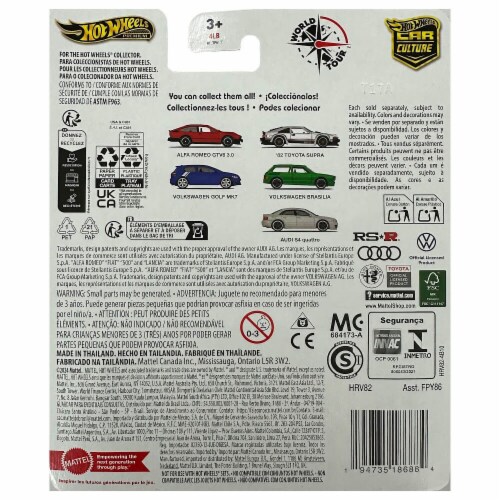 Mattel HRV82 Hot Wheels Car Culture World Tour - Volkswagen Brasilia Perspective: back