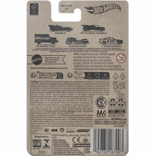 Mattel® Hot Wheels®  Batmobile Perspective: back