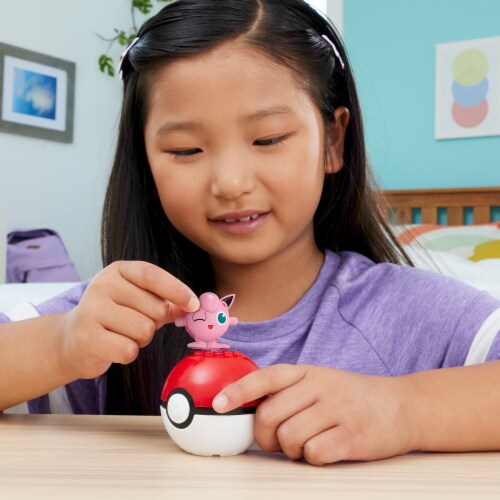MEGA™ Pokemon™ Jigglypuff Poke Ball Building Set Perspective: back