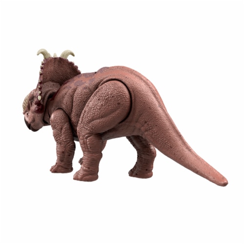 Mattel Jurassic World Wild Roar Pachyrhinosaurus Dinosaur Figure Perspective: back
