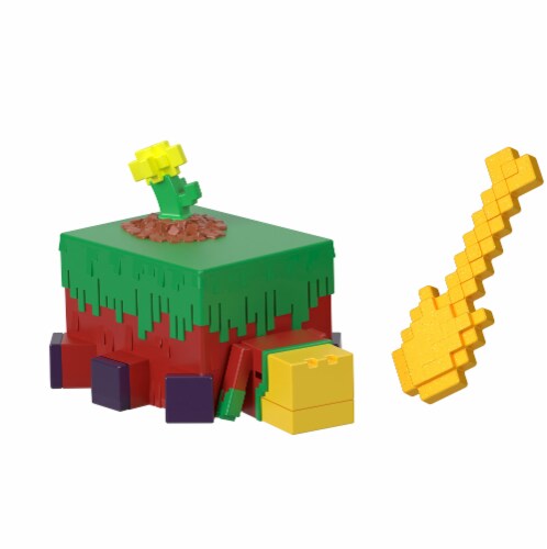 Minecraft Mini Mode Mining Figure Perspective: back