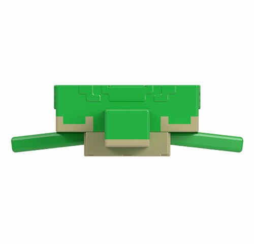 Mattel Minecraft Turtle Action Figure Perspective: back