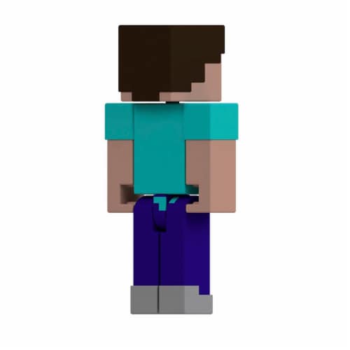 Mattel Minecraft Steve Action Figure Perspective: back