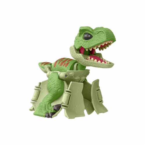 Mattel Jurassic World Fierce Changers Hidden Hatchers - Velociraptor Perspective: back