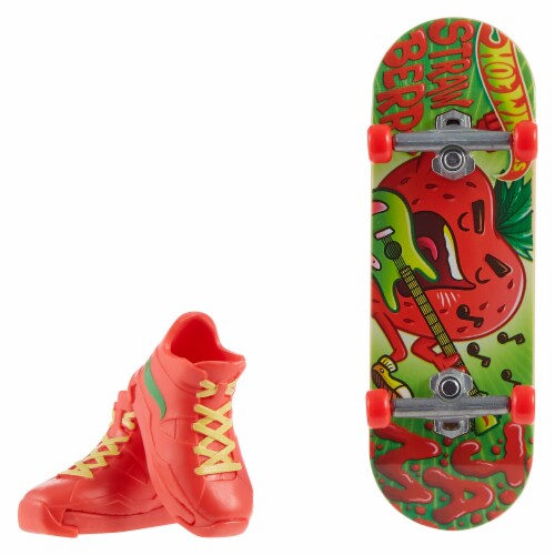 Mattel® Hot Wheels® Berry Cool™ Skateboard Perspective: back