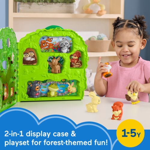 Fisher-Price Little People Forest Friends Carry Case Perspective: back