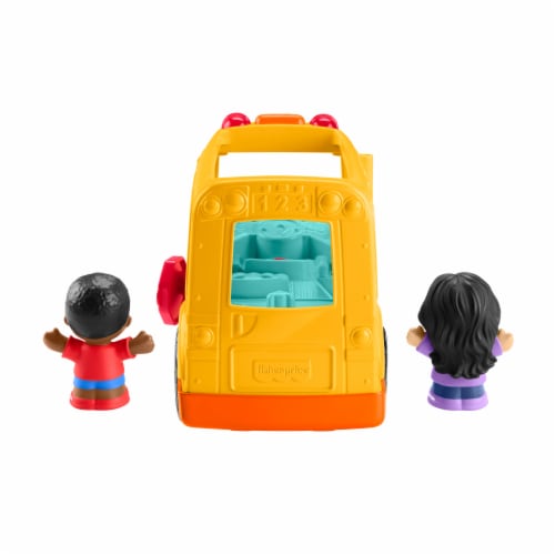 Fisher-Price® Large Vehicle School Bus Toy Perspective: back