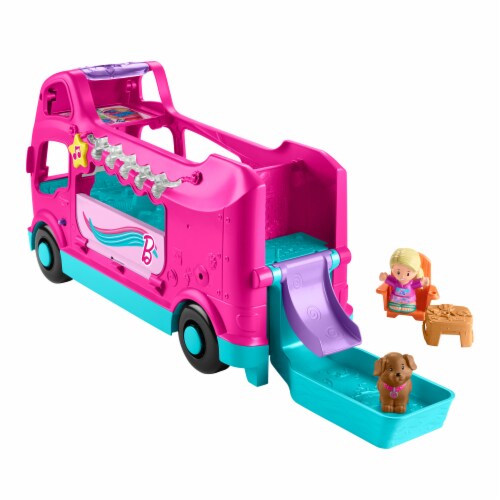 Fisher-Price Barbie Little Dreamcamper by Little People® Perspective: back
